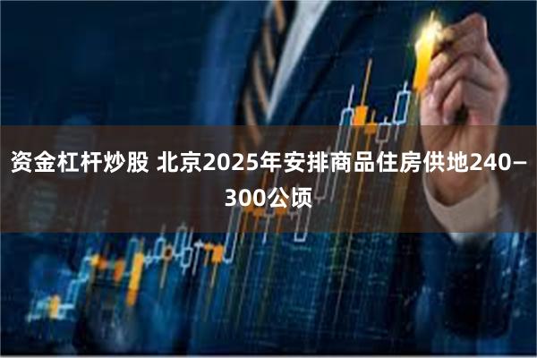 资金杠杆炒股 北京2025年安排商品住房供地240—300公顷