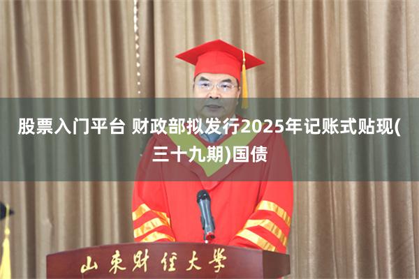 股票入门平台 财政部拟发行2025年记账式贴现(三十九期)国债