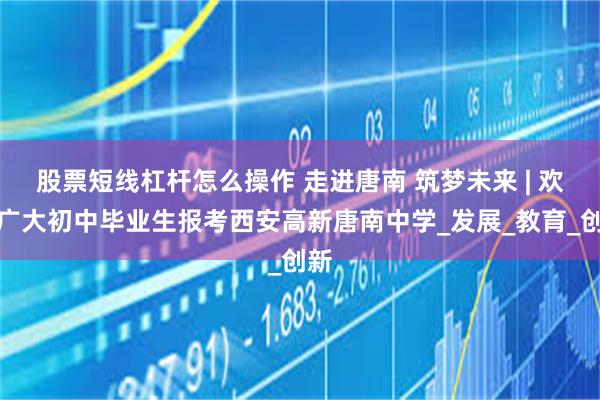 股票短线杠杆怎么操作 走进唐南 筑梦未来 | 欢迎广大初中毕业生报考西安高新唐南中学_发展_教育_创新