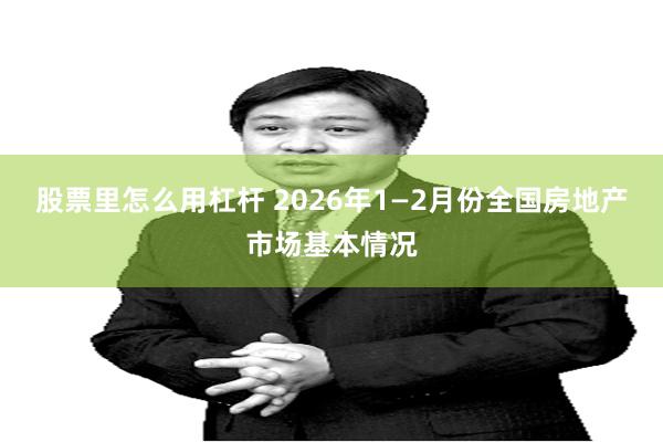 股票里怎么用杠杆 2026年1—2月份全国房地产市场基本情况