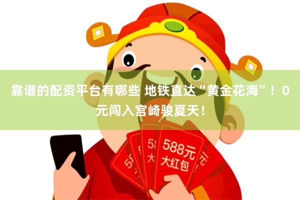 靠谱的配资平台有哪些 地铁直达“黄金花海”！0元闯入宫崎骏夏天！
