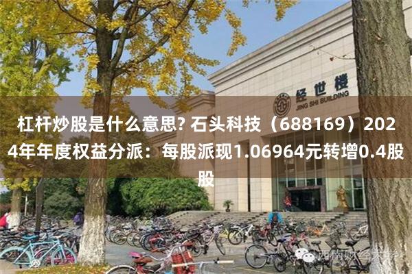 杠杆炒股是什么意思? 石头科技（688169）2024年年度权益分派：每股派现1.06964元转增0.4股