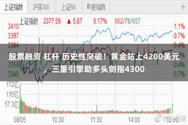 股票融资 杠杆 历史性突破！黄金站上4200美元，三重引擎助多头剑指4300