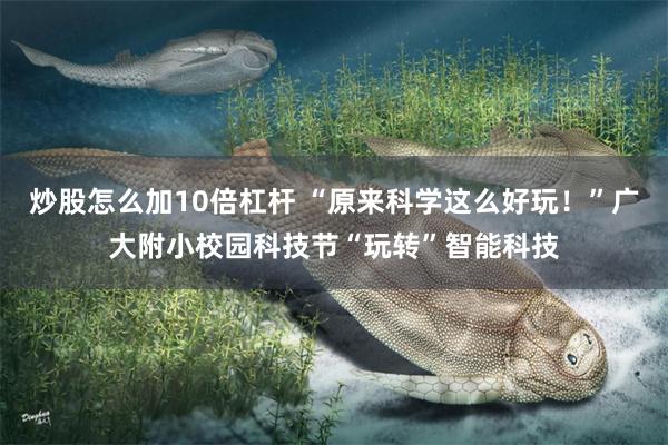 炒股怎么加10倍杠杆 “原来科学这么好玩！”广大附小校园科技节“玩转”智能科技