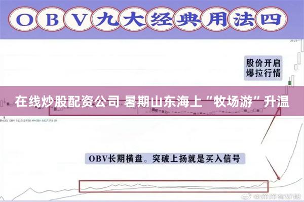 在线炒股配资公司 暑期山东海上“牧场游”升温