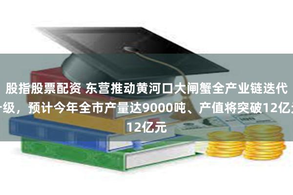 股指股票配资 东营推动黄河口大闸蟹全产业链迭代升级，预计今年全市产量达9000吨、产值将突破12亿元